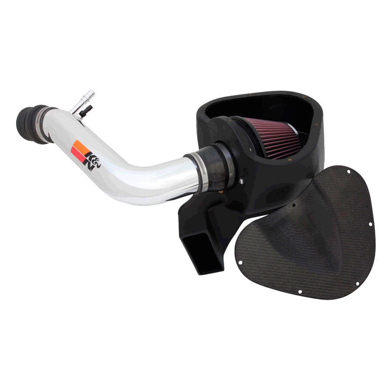 K&N Typhoon Kit, Fits Ford Mustang 3.7L-V6 2011-2013 - Polished (69-3529TP)