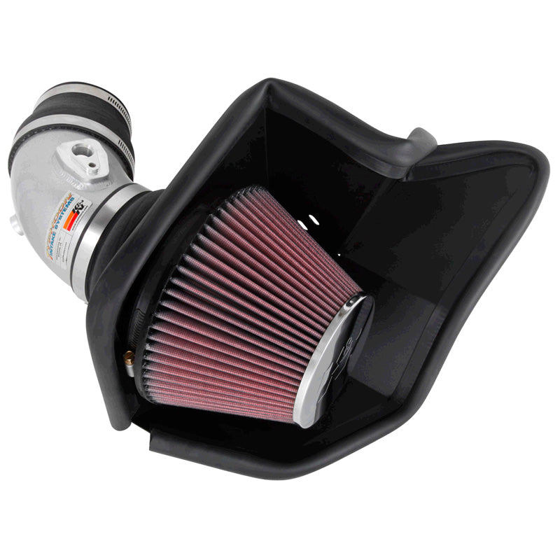 K&N Typhoon Kit, past op Hyundai Genesis Coupe 3.8L V6 2013-2015 - Zilver (69-5310TS)