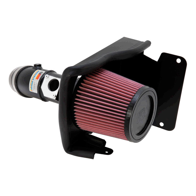 K&N Typhoon Kit, compatible avec Mazda 6 2.5L-L4 2009-2013 - Noir texturé (69-6028TTK)