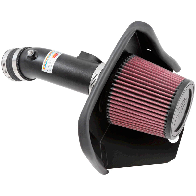 K&N, Typhoon Kit, Textured Black, past op Mazda 3 2.0L L4 (2013-2018)