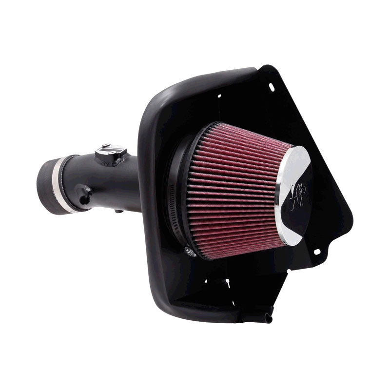 K&N Typhoon Kit, compatible avec Nissan Maxima 3.5L V6 2009-2020 - Noir texturé (69-7002TTK)