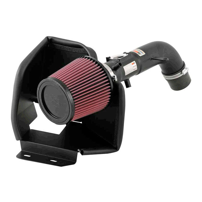 K&N Typhoon Kit, compatible avec Toyota Camry L4-2.4L 2002-2006 - Noir texturé (69-8609TTK)