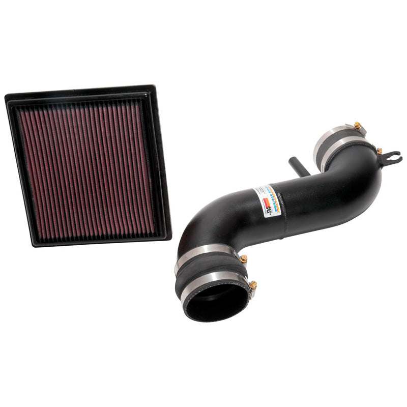 K&N Typhoon Kit, Fits Toyota Camry 3.5 2018-2020 - Textured Black (69-8622TTK)