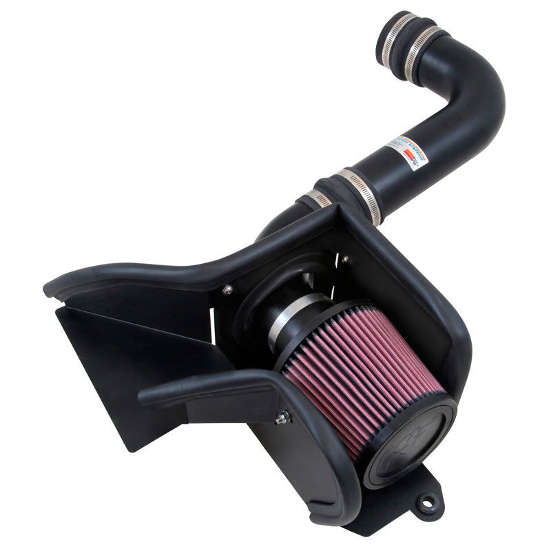 K&N Typhoon Kit, past op Volkswagen Jetta 1.8/Passat 2.0 Turbo (USA) 2014-2016 - Gestructureerd zwart (69-9507TTK)