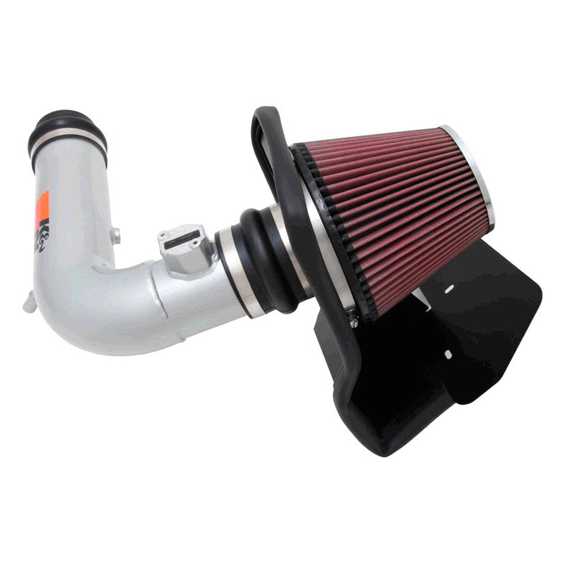 Kit d’admission d’air haute performance K&N, compatible avec Ford Explorer 3.5L V6 excl. Turbo 2011-2019 - Silver (77-2575)