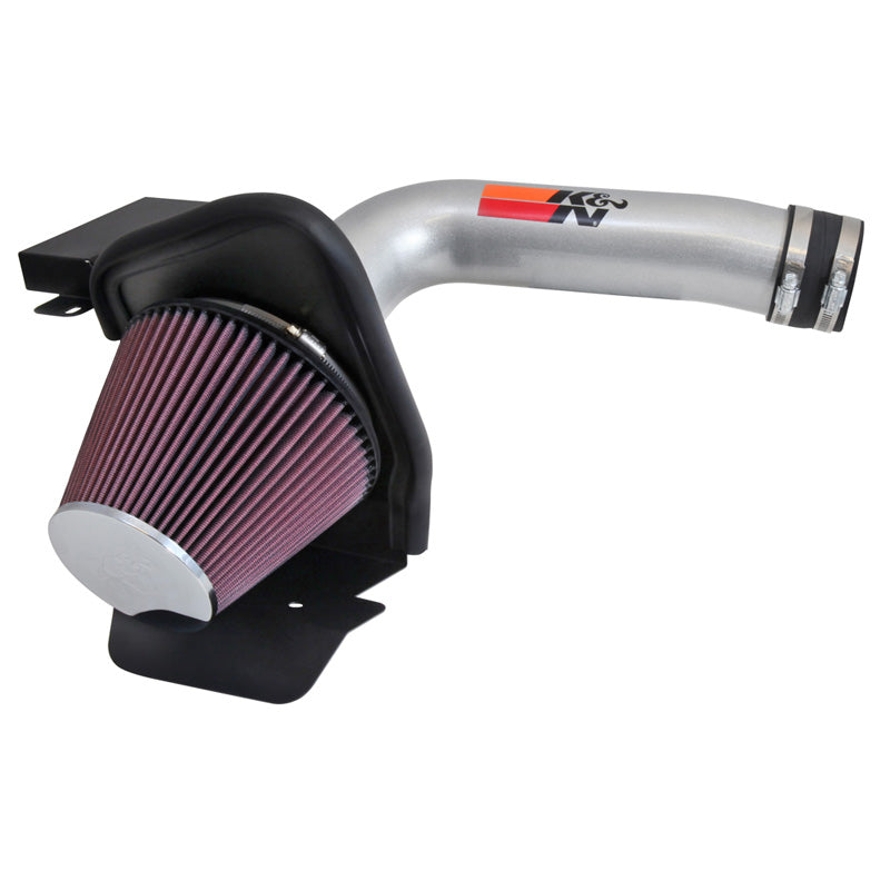 Kit d’admission d’air haute performance K&N, compatible avec Ford Explorer 2.0/2.3L L4 2014-2017 - Silver (77-2587KS)
