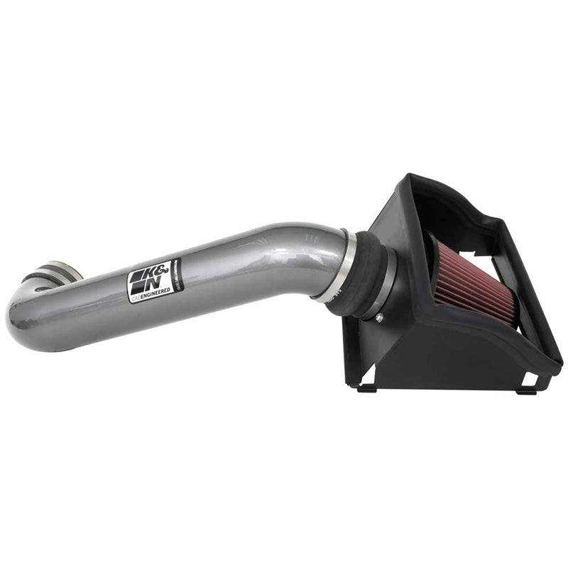 K&N High Performance Air Intake Kit, fits Ford F150 5.0L V8 Facelift 2021- (77-2616KC)