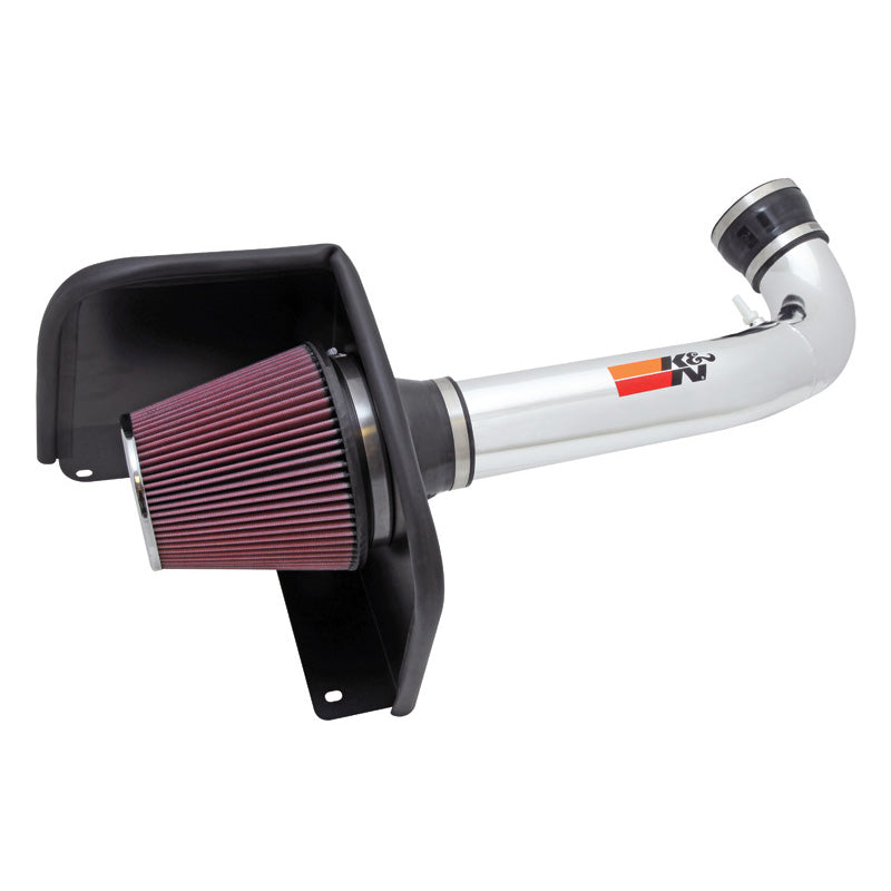 K&N High Performance Air Intake Kit, Fits Chevrolet Tahoe/Silverado/Suburban & GMC Sierra/Yukon & Cadillac Escalade 4.8/5.3/6.0/6.2L V8 2009-2014 (77-3070KP)