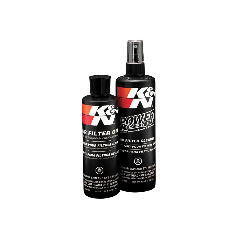 K&N luchtfilter-oplaadkit / met knijpfles olie rood (99-5050)