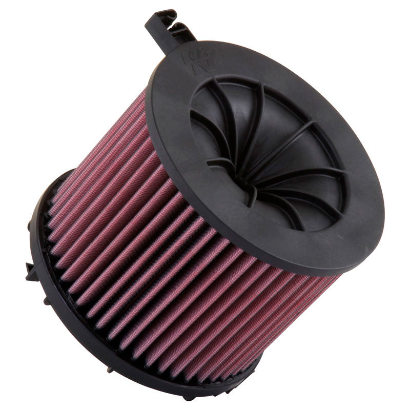K&N paneelfilter, past op Audi A4 (8W/B9) / A5 (F5) / Q5 (FY) 2.0 (Diesel incl. Quattro) 2016- (E-0648)