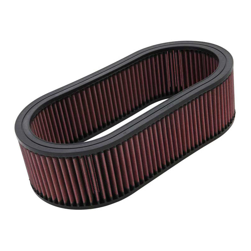 K&N ovaal luchtfilter - 371mm x 197mm, 102mm hoogte (E-3514)