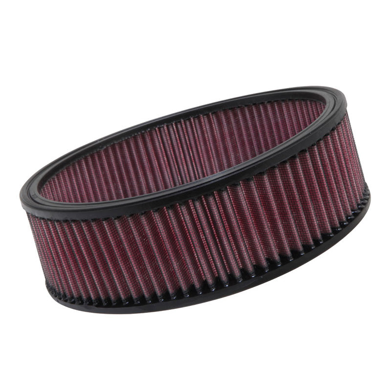 K&N rond luchtfilter - 229mm buitendiameter, 203mm binnendiameter, 73mm hoogte (E-3530)