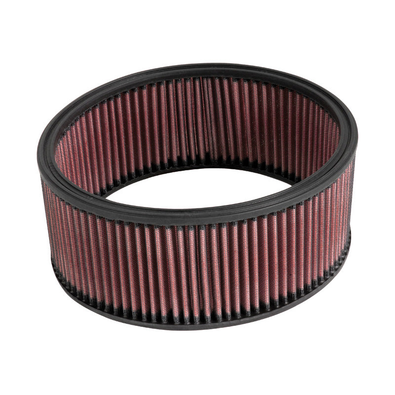 K&N rond luchtfilter - 229mm buitendiameter, 203mm binnendiameter, 89mm hoogte (E-3551)