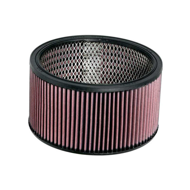 K&N rond luchtfilter - 229mm buitendiameter, 191mm binnendiameter, 127mm hoogte (E-3650)