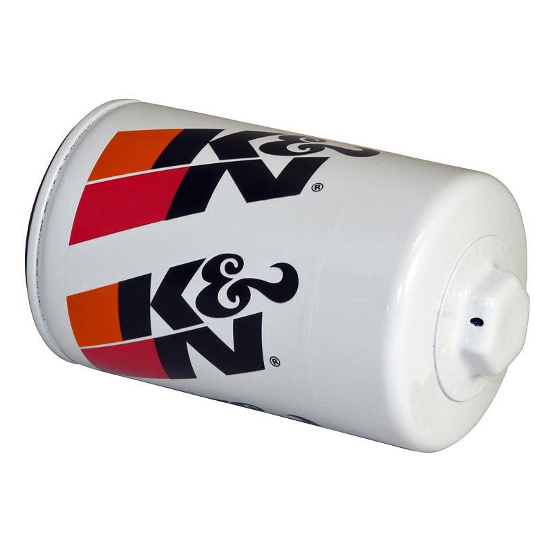 K&N Oil Filter - Spin-On 76x129mm, Fits Mazda, Ford, Chrysler, Jaguar, Lincoln, Dodge (HP-2009)