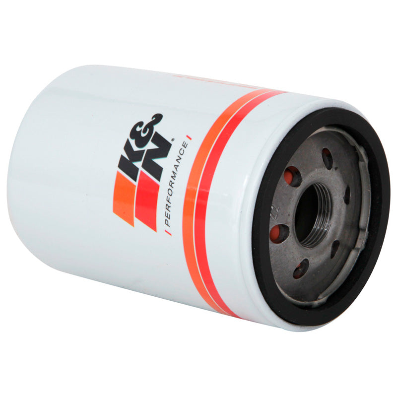 K&N oliefilter - Spin-On 76x104mm, past op Chevrolet, Cadillac, Buick, GMC (HP-2012)