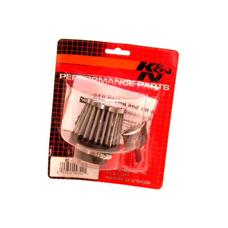 K&N Filtre à air conique universel bride 35mm, base 64mm, sommet 51mm, hauteur 57mm (RC-0790)