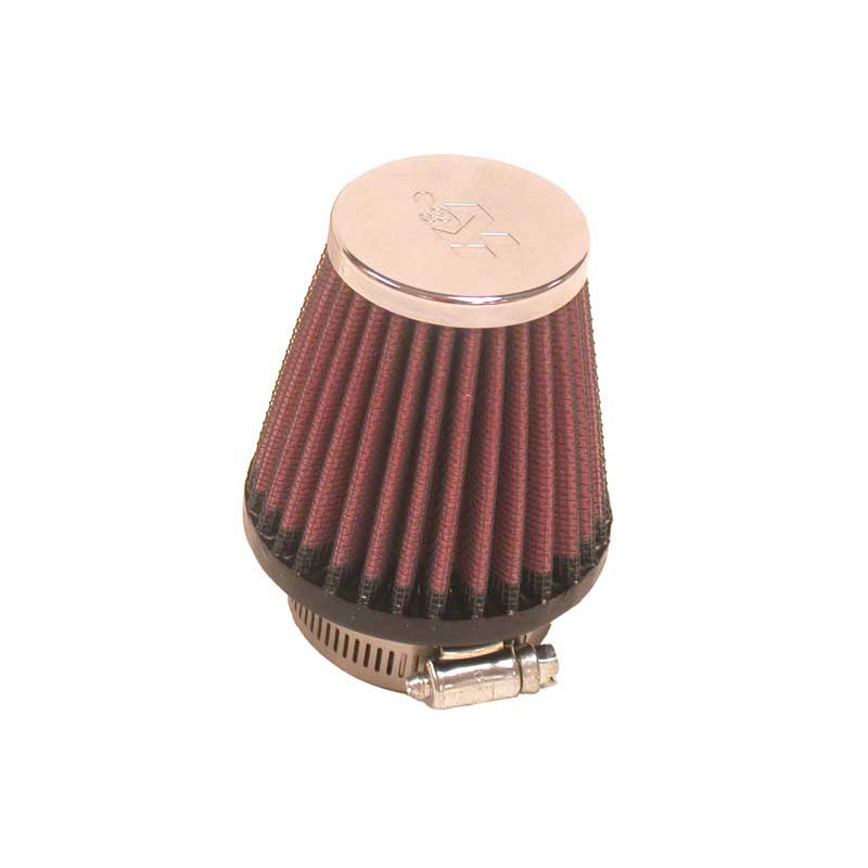 K&N Filtre à air conique universel bride de 48 mm, base de 76 mm, sommet de 51 mm, hauteur de 76 mm (RC-1090)