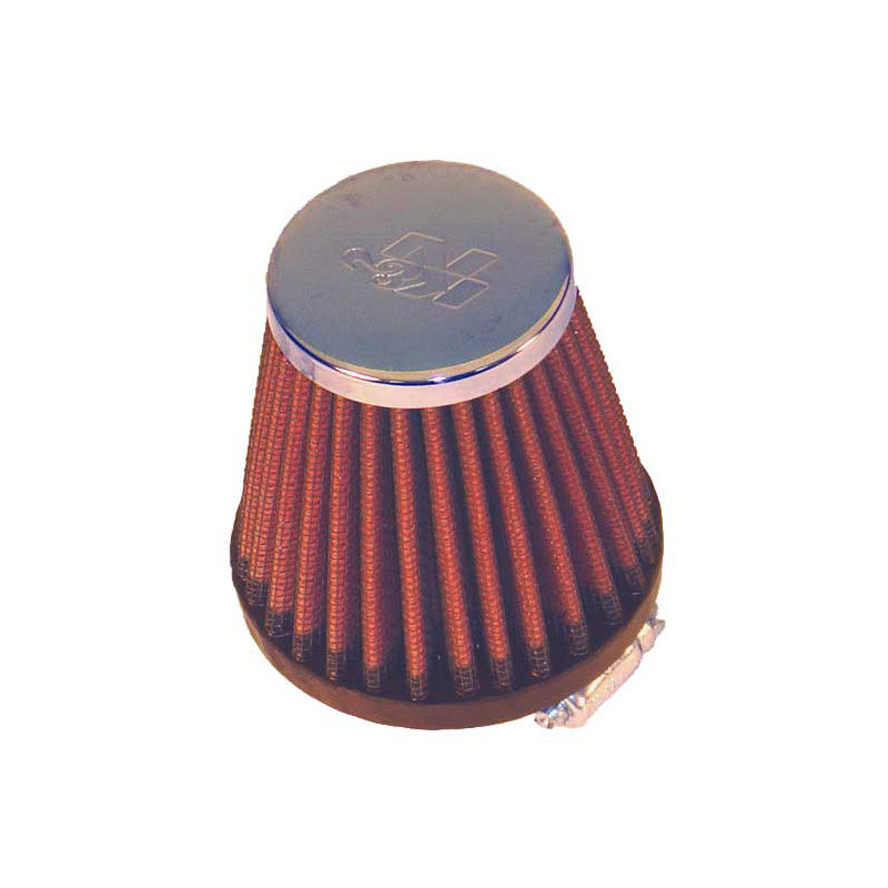 K&N universeel conisch luchtfilter 40mm flens, 76mm basis, 51mm bovenkant, 76mm hoogte (RC-2310)