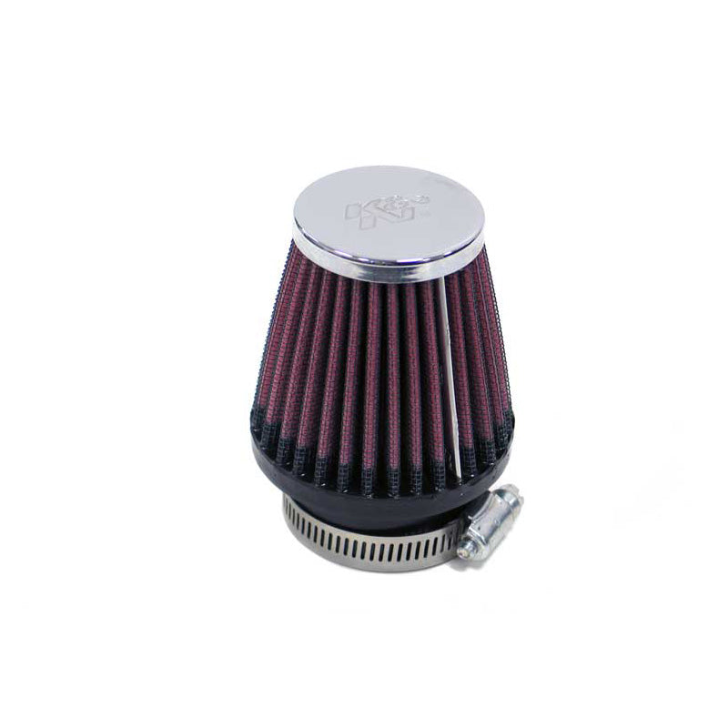 Filtre à air conique universel K&N bride 46mm, base 76mm, sommet 51mm, hauteur 76mm (RC-2320)