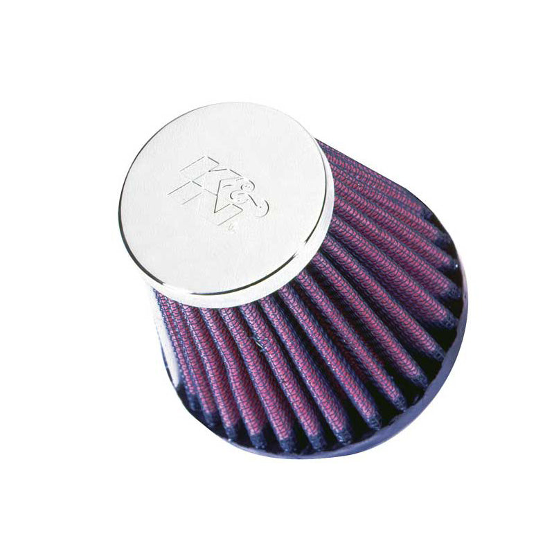 K&N Filtre à air conique universel bride de 51 mm, base de 76 mm, sommet de 51 mm, hauteur de 76 mm (RC-2580)