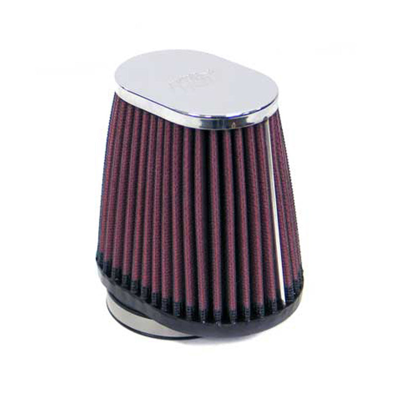 K&N Filtre à air ovale/conique universel bride décalée de 54 mm, base de 102 mm x 76 mm, sommet de 76 mm x 51 mm, hauteur de 102 mm (RC-2900)