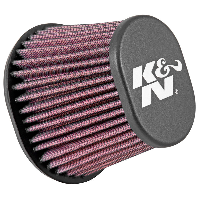 Filtre à air ovale/conique universel K&N bride 62mm, base 114mm x 95mm, sommet 76mm x 51mm, hauteur 102mm (RE-0961)