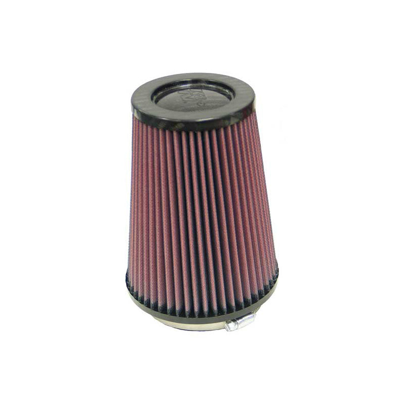 Filtre à air universel K&N - sommet en fibre de carbone - collerette de 102mm, 137mm de base, 102mm de sommet, 178mm de hauteur (RP-4970)