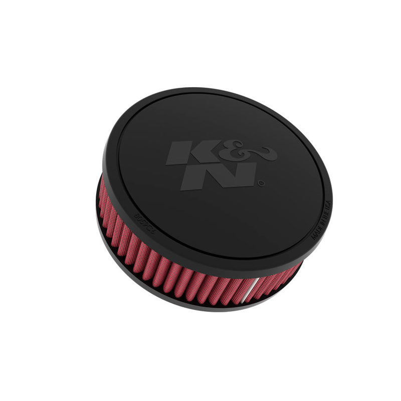 Filtre à air rond universel K&N avec bride décalée de 52mm (29mm), 149mm, hauteur 51mm (RU-045V)
