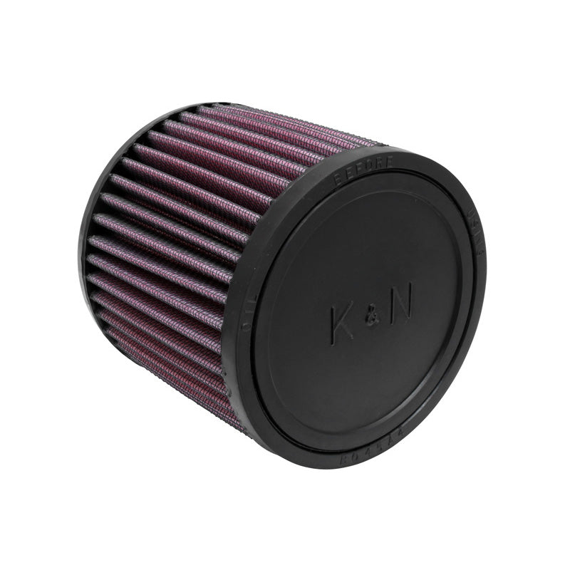 Filtre à air rond universel K&N collerette 62mm, diamètre extérieur 114mm, hauteur 102mm (RU-0830)