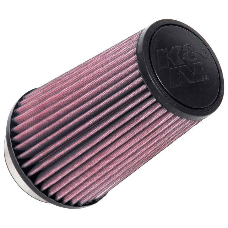 Filtre à air conique universel K&N bride 89mm, base 140mm, sommet 102mm, hauteur 203mm (RU-1045)