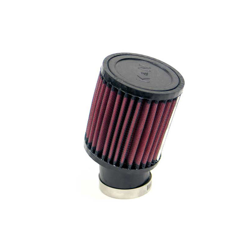 Filtre à air rond universel K&N bride 49 mm, angle de 20 degrés, diamètre extérieur 89mm, hauteur 102mm (RU-1400)