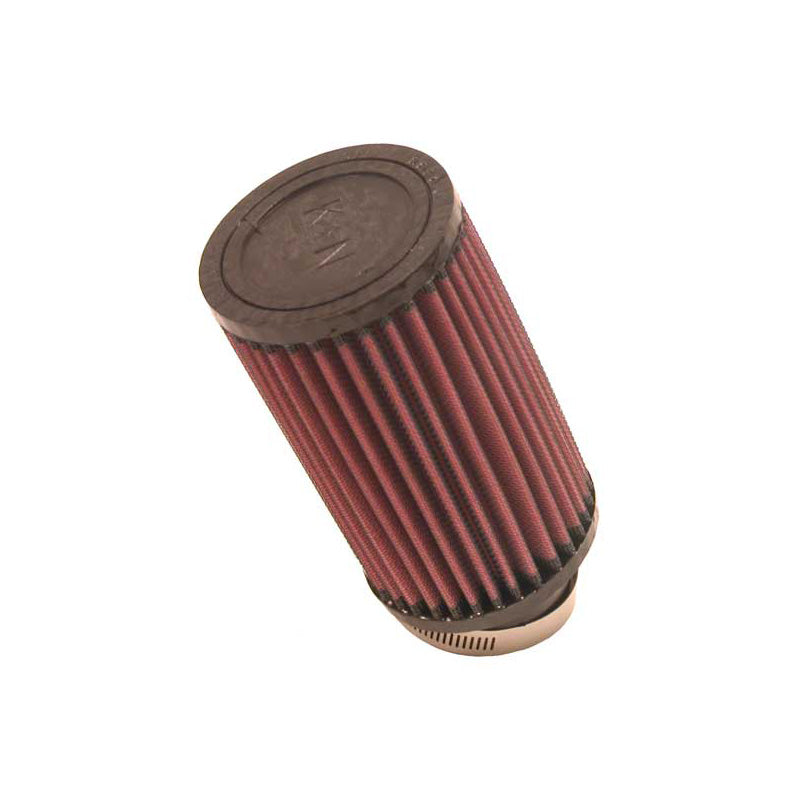 Filtre à air rond universel K&N bride 57mm, angle de 20 degrés, diamètre extérieur 89mm, hauteur 152mm (RU-1720)
