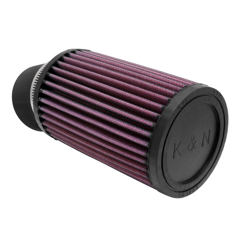 K&N universeel rond luchtfilter 62mm flens, 20 graden hoek, 95mm buitendiameter, 152mm hoogte (RU-1770)