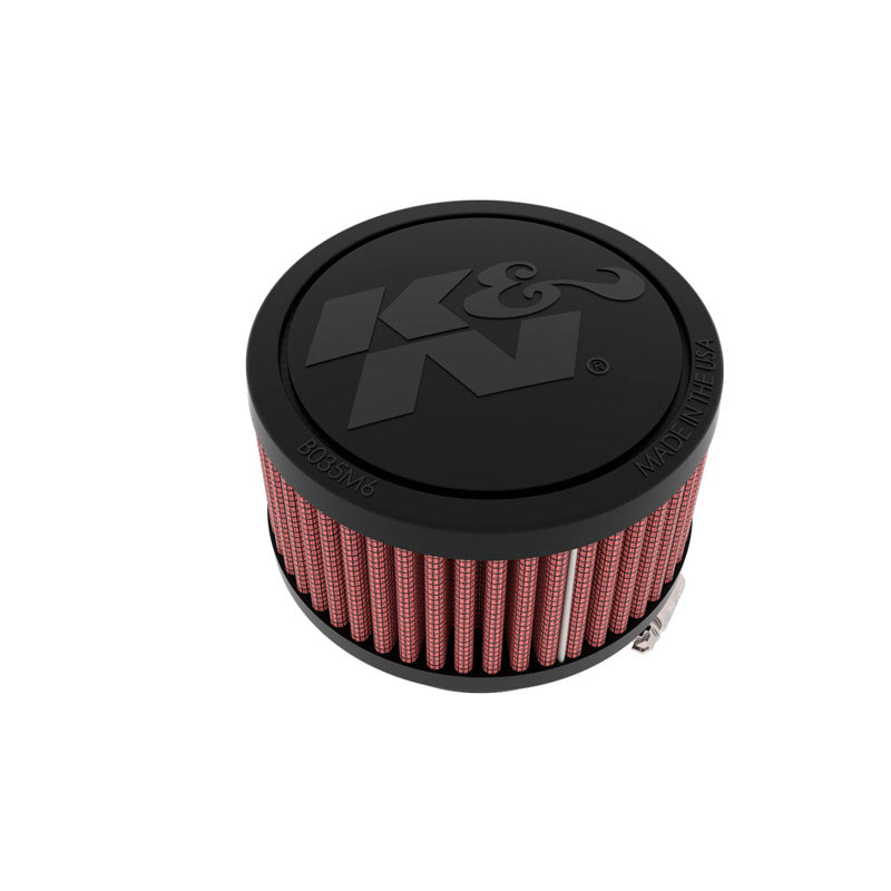 K&N Filtre à air universel rond bride de 57mm, diamètre extérieur 89mm, hauteur 51mm (RU-1900)