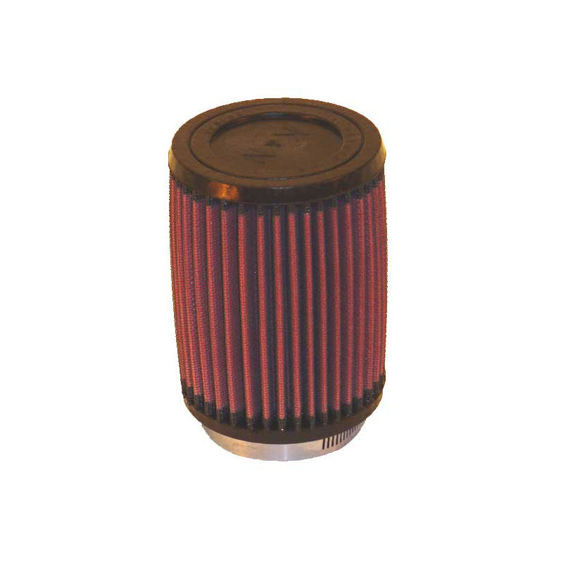 K&N Filtre à air universel rond bride de 73mm, diamètre extérieur 102mm, hauteur 137mm (RU-2410)