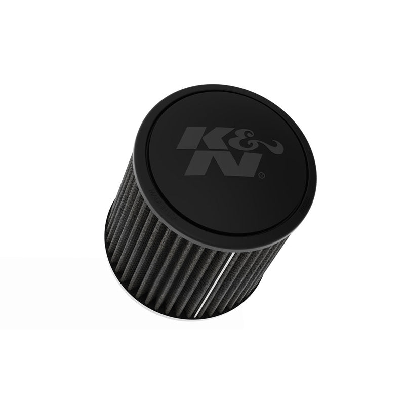 K&N Filtre à air universel noir Dryflow conique bride de 76mm, base 152mm, sommet 133mm, hauteur 152mm (RU-3108HBK)