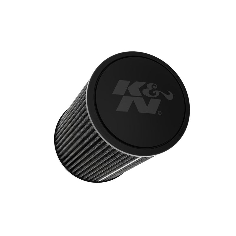Filtre à air conique universel Dryflow noir K&N, collerette de 76mm, base de 152mm, sommet de 133mm, hauteur de 229mm (RU-3109HBK)