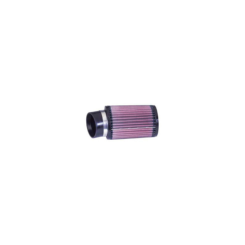 K&N Filtre à air rond universel embout 70 mm, angle 20 degrés, diamètre extérieur 102mm, hauteur 152mm (RU-3190)