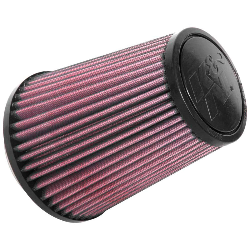 Filtre à air conique universel K&N bride de 79mm, base de 127mm, sommet de 89mm, hauteur de 152mm (RU-3250)
