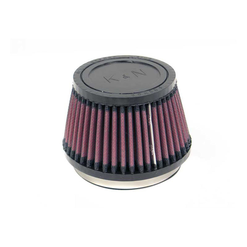 Filtre à air conique universel K&N bride de 89mm, base de 117mm, sommet de 89mm, hauteur de 76mm (RU-4410)