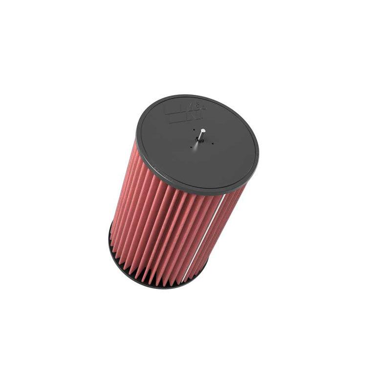 K&N Filtre à air conique universel collerette 105mm, base 187mm, partie supérieure 178mm, hauteur 292mm avec goujon (RU-5181)