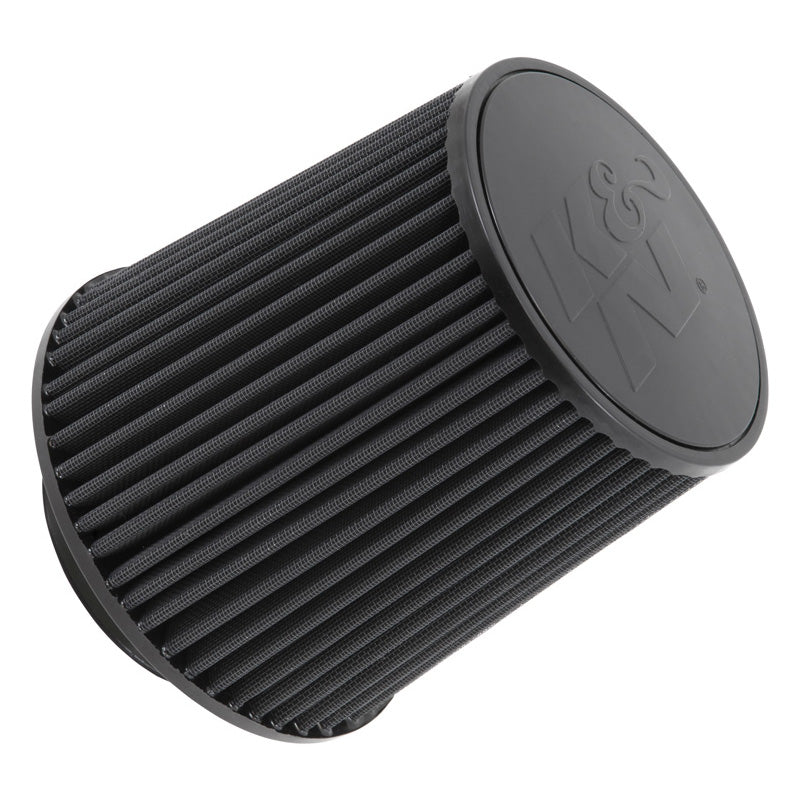 K&N zwart universeel Dryflow conisch luchtfilter 114mm flens, 203mm basis, 168mm bovenkant 203mm hoogte (RU-5283HBK)