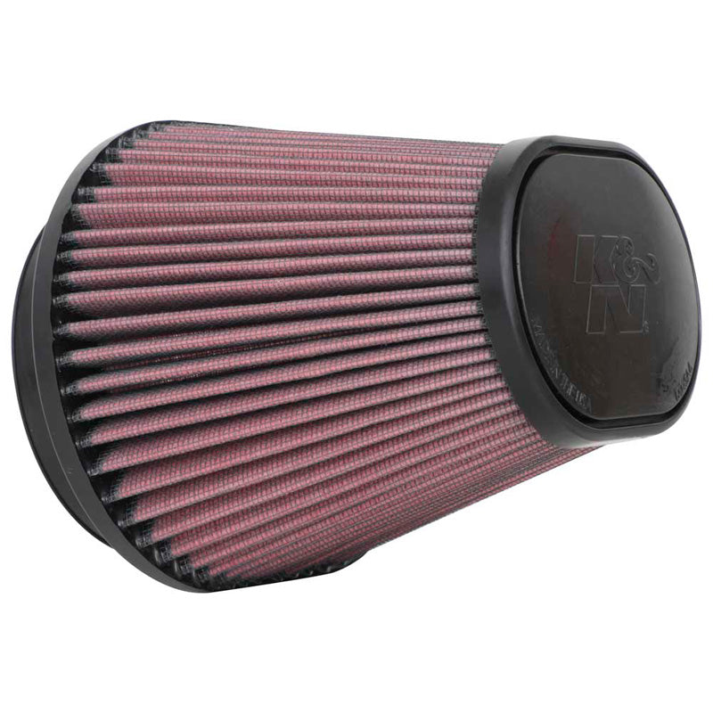 Filtre à air universel ovale/conique K&N bride de 100 mm base 174x134, sommet 114x82, hauteur 127 mm (RU-70031)