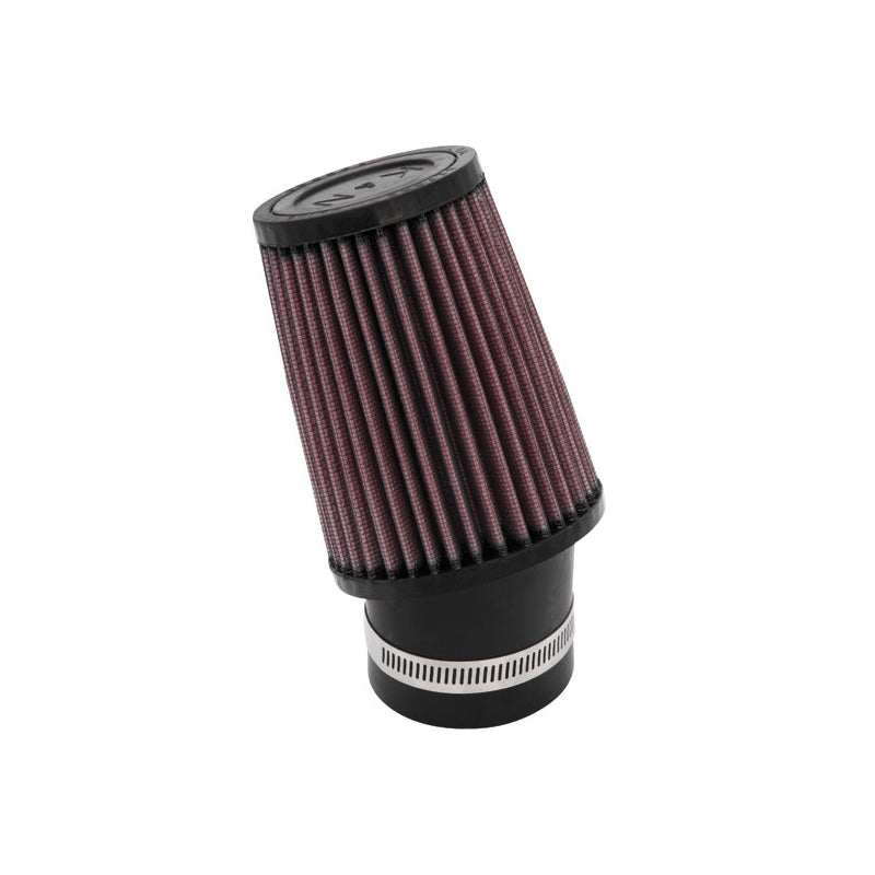 K&N Filtre à air conique universel, bride de 62mm, angle de 20 degree, base de 95mm, sommet de 76mm, hauteur de 127mm - motoneige (SN-2520)