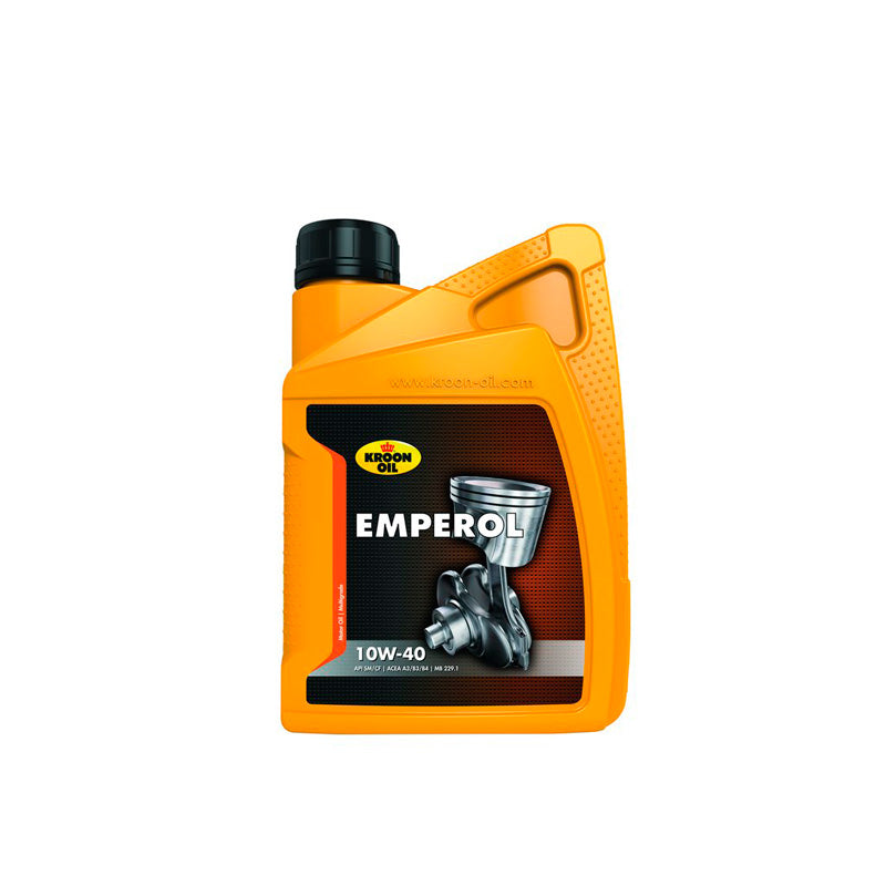 Kroon-Oil, Emperol 10W-40 Engine Oil - 1L - Fuel-Saving & High Viscosity