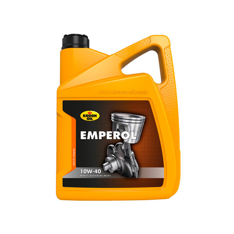 Kroon-Oil, Emperol 10W-40 Engine Oil - 5L - Fuel-Saving