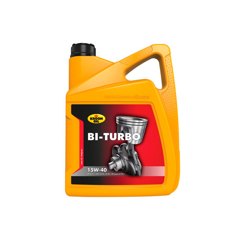 Kroon-Oil, Bi-Turbo Motor Oil 15W-40 - 5L