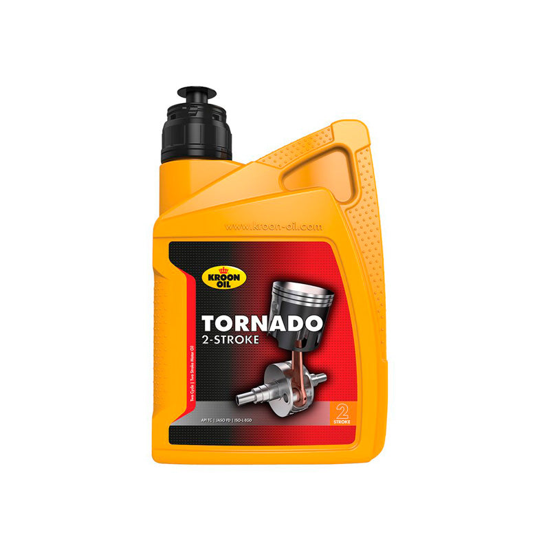 Kroon-Oil, Tornado 100% Synthetic 2-Stroke Oil - 1L