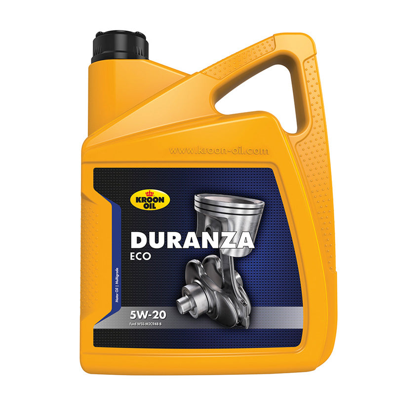 Kroon-Oil, Duranza ECO 5W-20 - Fuel-Saving Engine Oil - 5L